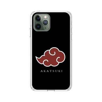 Husa silicon neagra iPhone 11 Pro Naruto Akatsuki Husa silicon neagra iPhone 11 Pro Naruto Akatsuki