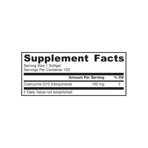 Хранителната добавка Jarrow Formulas, Q - absorb Co-Q10 (убихинон), 120 ...