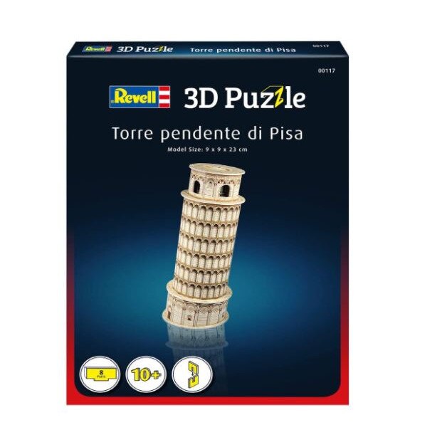 Puzzle 3D Revell Turnul din Pisa 8 piese