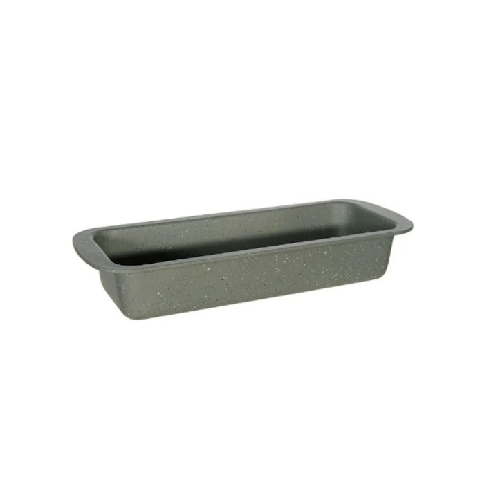 Tava de copt pentru chec, din metal, 35x13,5x6 cm