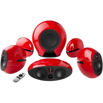 Boxe Edifier Luna Theatre 5.1 E255-RD, 400W, Wireless, Telecomanda Wireless, Rosu Boxe Edifier Luna Theatre 5.1 E255-RD, 400W, Wireless, Telecomanda Wireless, Rosu