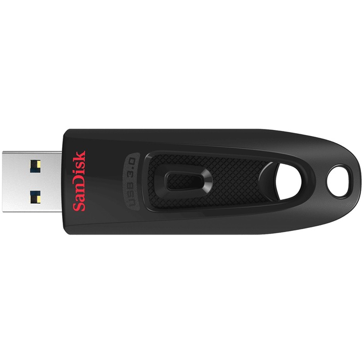 USB Flash памет SanDisk Ultra, 16GB, USB 3.0, Черен