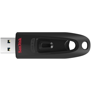 Memorie USB SanDisk Ultra, 16GB, USB 3.0, Negru Memorie USB SanDisk Ultra, 16GB, USB 3.0, Negru