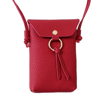 Geanta mini Samidy, Rosu, 17x3x12 cm Geanta mini Samidy, Rosu, 17x3x12 cm