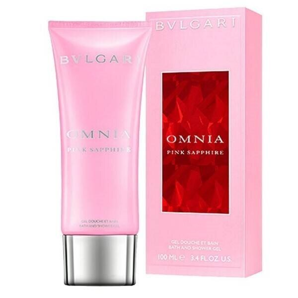 Gel de dus Bvlgari Omnia Pink Sapphire, 100 ml
