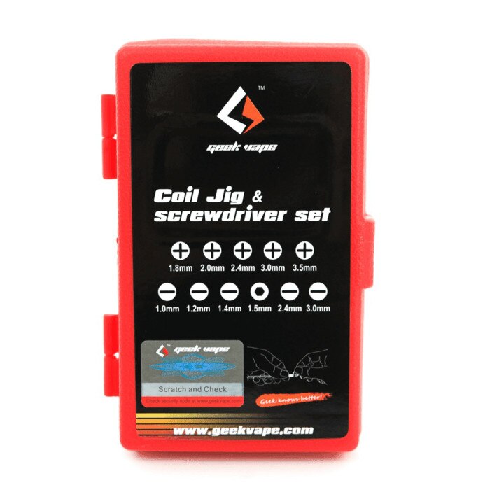 Set surubelnite Tigara Electronica GeekVape (Coil Jig & Precision Screwdriver)