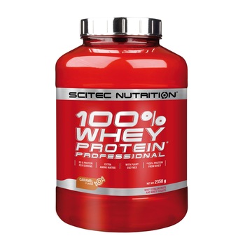 Scitec 100% Whey Protein Professional Caramel 2.350 Kg Scitec 100% Whey Protein Professional Caramel 2.350 Kg