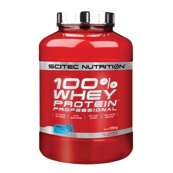 Scitec 100% Whey Protein Professional Vanilie 2.350 Kg Scitec 100% Whey Protein Professional Vanilie 2.350 Kg