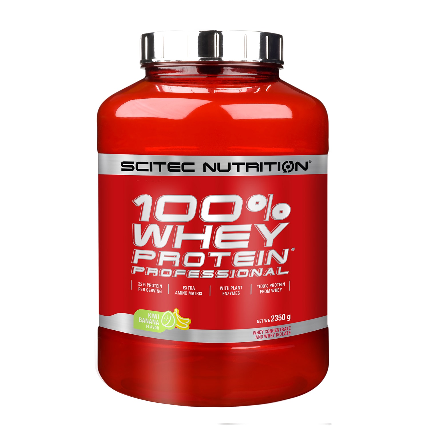 Scitec 100% Whey Protein Professional Kiwi Si Banane 2.350 Kg