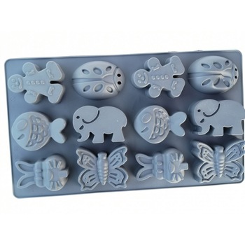 Forme silicon pentru prajituri animale, Mys Silicone, 34 cm, 19.5 cm, 4 cm, Rosu Forme silicon pentru prajituri animale, Mys Silicone, 34 cm, 19.5 cm, 4 cm, Rosu