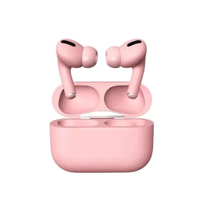 GREATON, PRO Bluetooth fülhallgató, Bluetooth 5.0, Vízálló, Érintésvezérléssel, IPX6, 3D hanggal, Hatótávolság 15 m, Rózsaszín