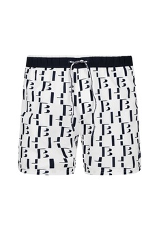 short de baie boss beachwear hugo boss alb cu litere bleumarin alb imagen 12_0_
0