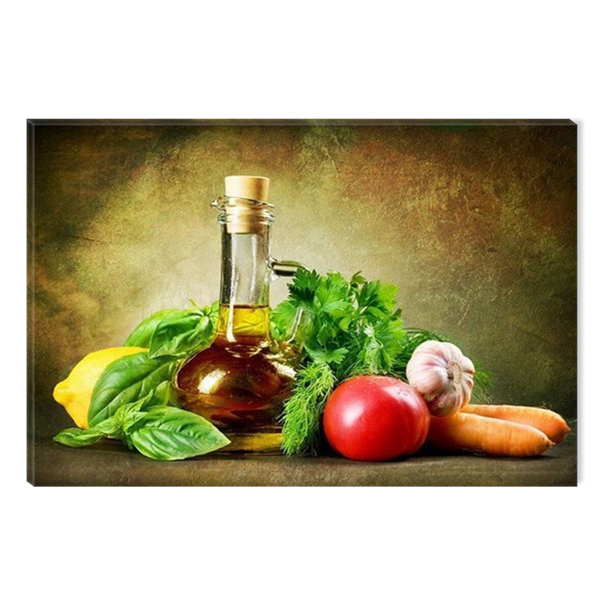 Tablou DualView Startonight Legume, luminos in intuneric, 60 x 90 cm