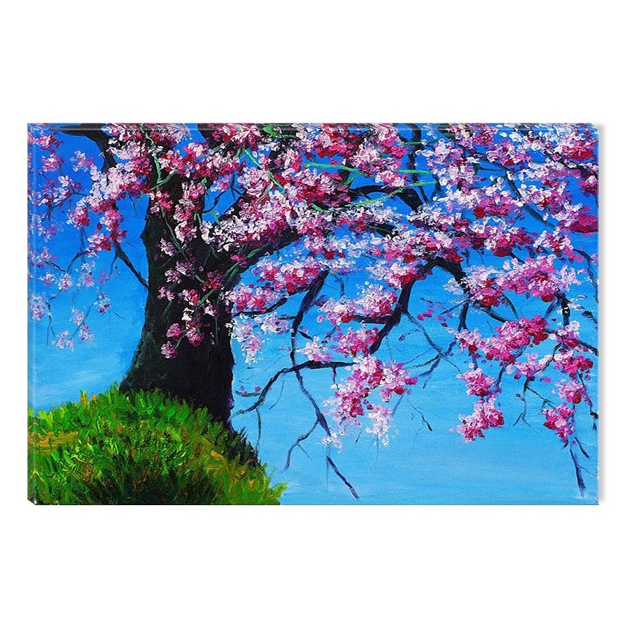 Tablou DualView Startonight Ramura de cires, luminos in intuneric, 80 x 120 cm