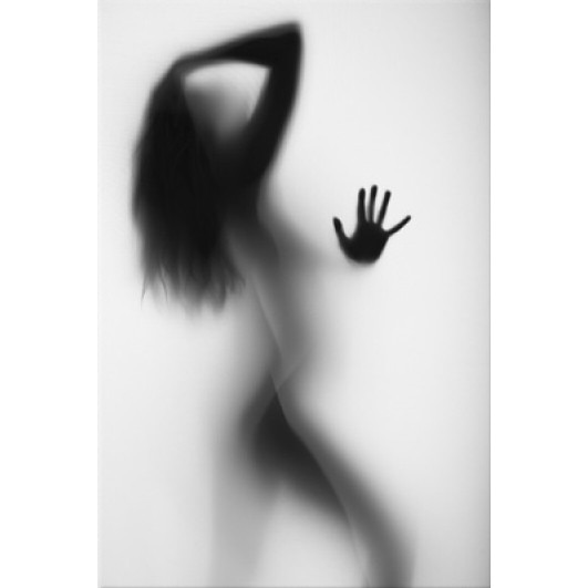 Tablou DualView Startonight Silueta feminina, luminos in intuneric, 60 x 90 cm