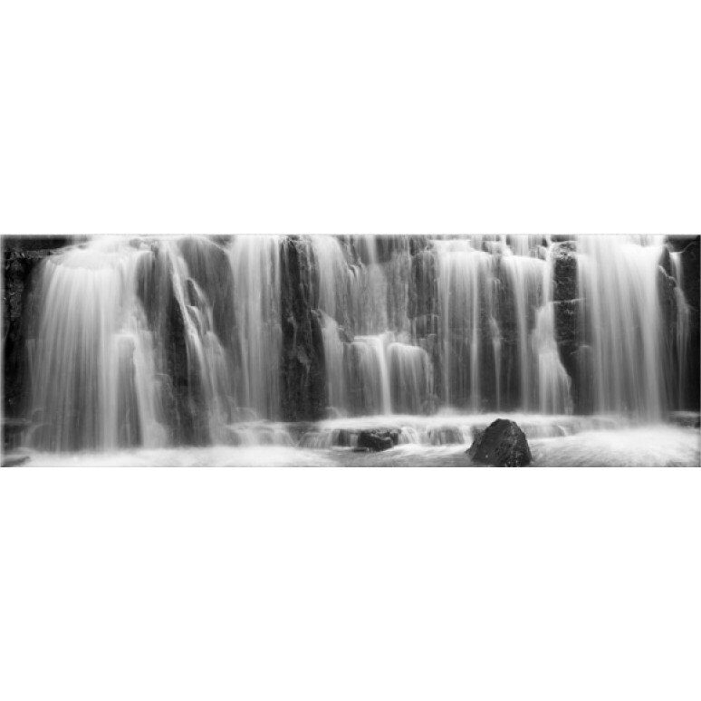 Tablou DualView Startonight Cascada, luminos in intuneric, 40 x 120 cm