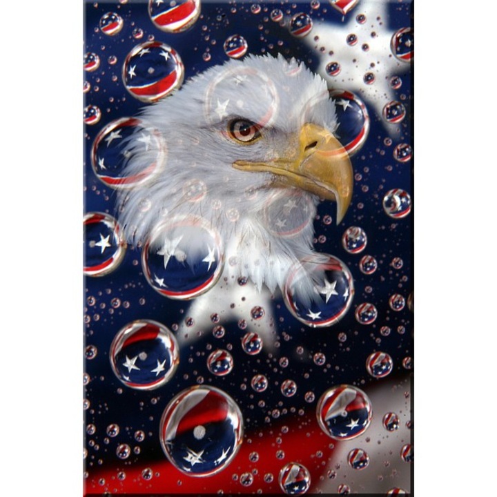 Tablou DualView Startonight Vultur plesuv, luminos in intuneric, 60 x 90 cm