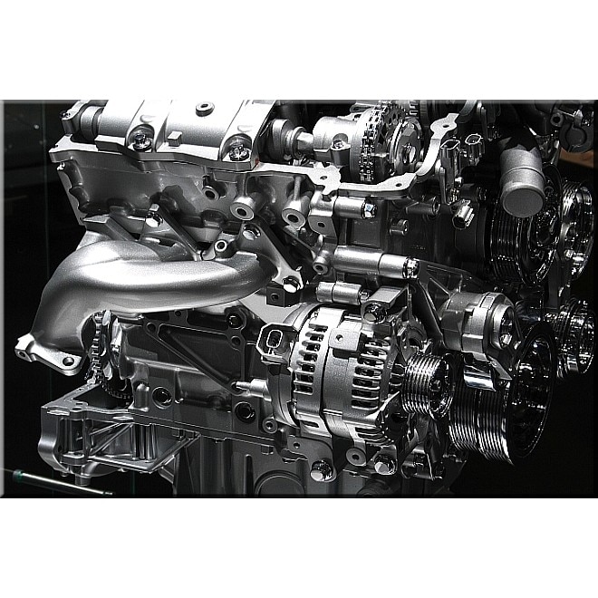 Tablou DualView Startonight Motor, luminos in intuneric, 80 x 120 cm