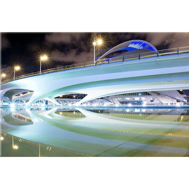 Tablou DualView Startonight Orasul artei si al stiintei, luminos in intuneric, 40 x 60 cm