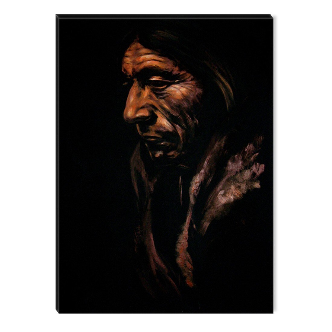 Tablou DualView Startonight Indian, luminos in intuneric, 60 x 90 cm