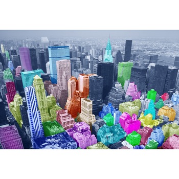 Tablou DualView Startonight New York - Schimbarea a inceput, luminos in intuneric, 80 x 120 cm Tablou DualView Startonight New York - Schimbarea a inceput, luminos in intuneric, 80 x 120 cm