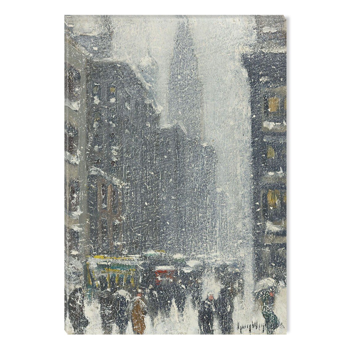 Tablou DualView Startonight Viscol In New York Guy Carleton Wiggins, luminos in intuneric, 20 x 30 cm