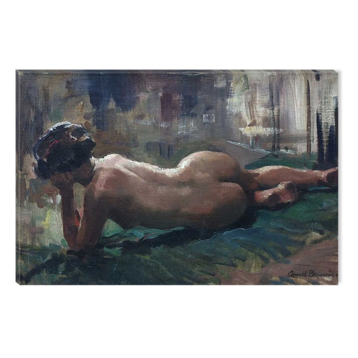 DualView Startonight Arnold Beavais Легнала гола картина, ярка в тъмното, 60 x 90 cm
