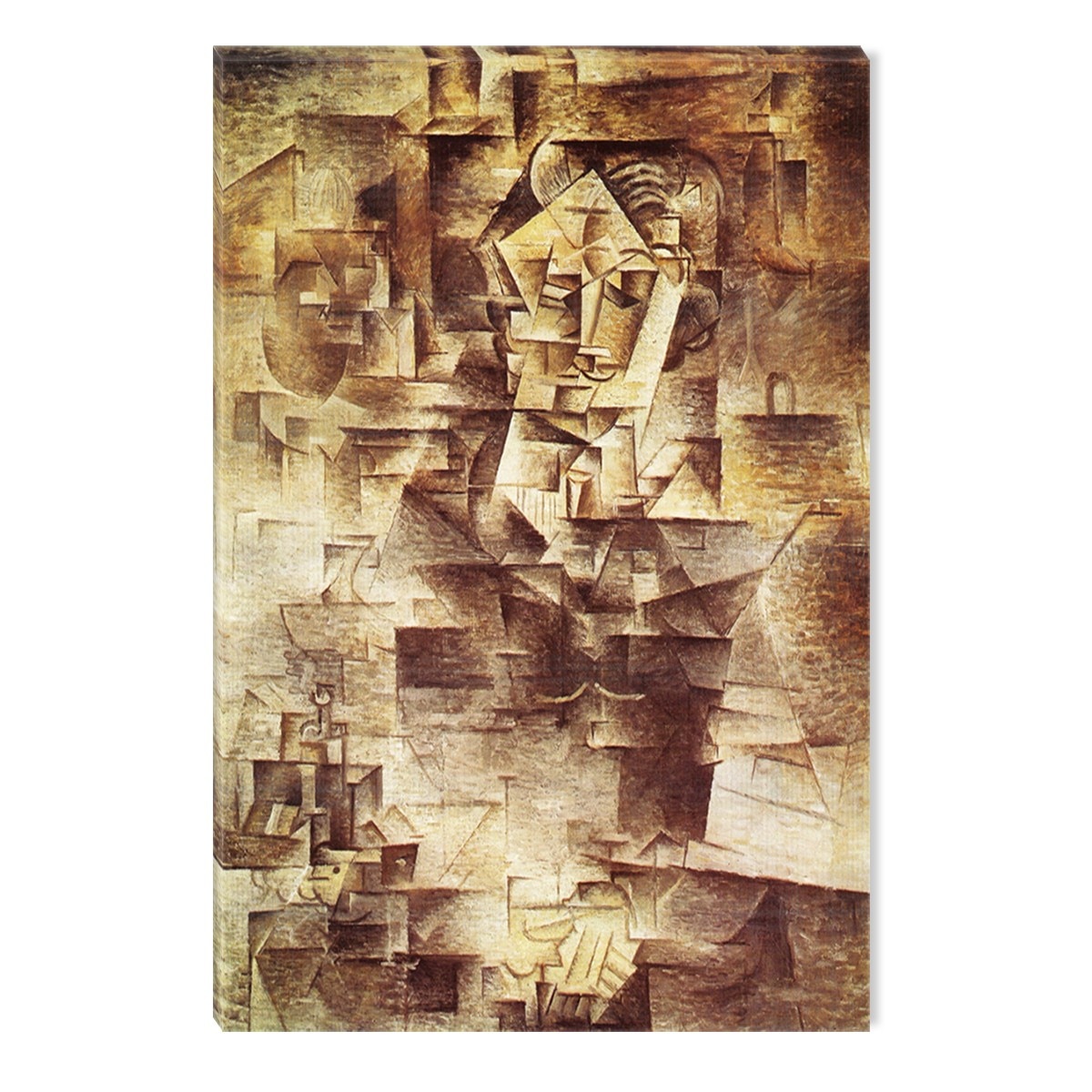 Tablou DualView Startonight Picasso Portrait of Daniel Henry Kahnweiler, luminos in intuneric, 80 x 120 cm