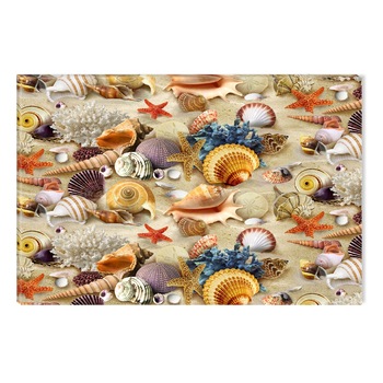 Tablou DualView Startonight Stele de mare si scoici pe plaja, luminos in intuneric, 60 x 90 cm Tablou DualView Startonight Stele de mare si scoici pe plaja, luminos in intuneric, 60 x 90 cm