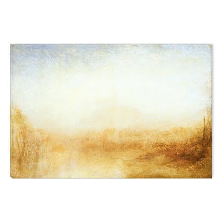 Tablou DualView Startonight Joseph Mallord William Turner - Landscape, 1843, luminos in intuneric, 80 x 120 cm