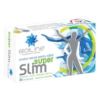 Pachet: 2 x Supliment alimentar Super slim, 30 cpr