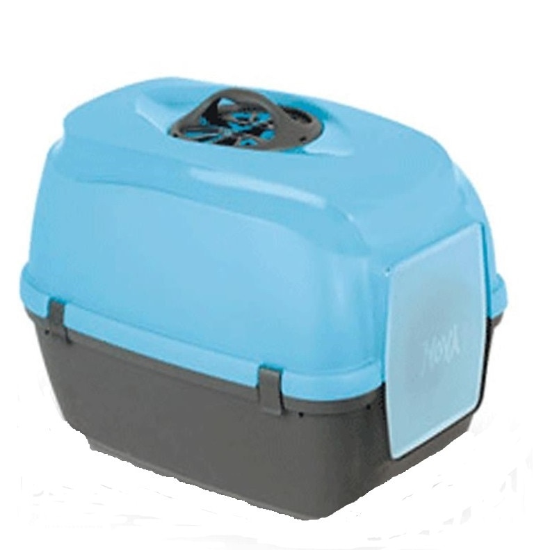 Litiera MPS Nova Albastru/ Gri, cu Filtru de Carbon