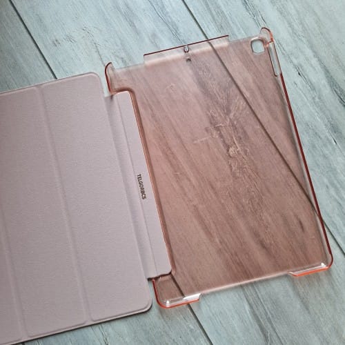 Husa Smart Cover compatibila cu Ipad 7-8-9, 2019-2020-2021,10.2inch, Rose Gold- TELGORBCS®
