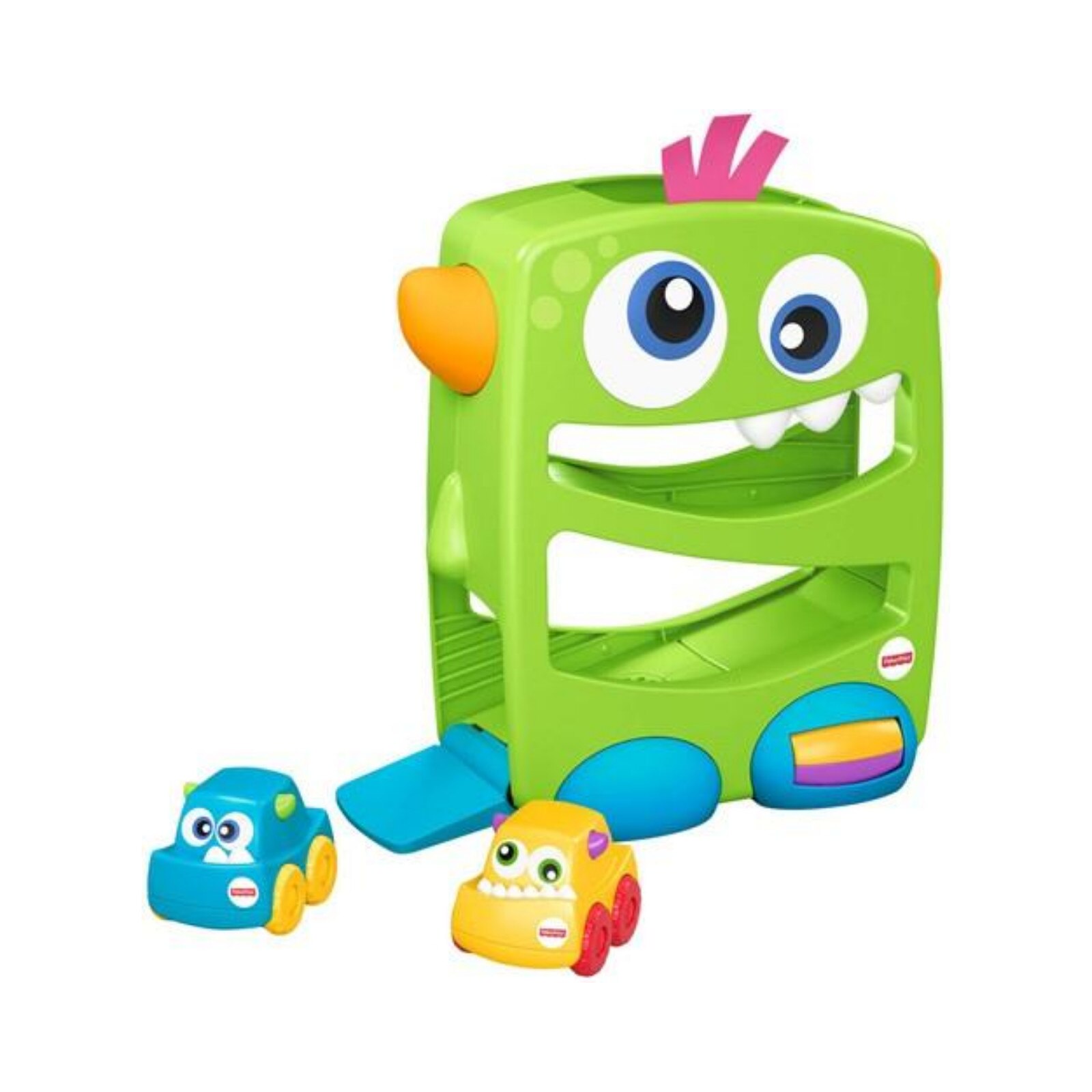 Set de joaca Monster Trucks cu sunete, Fisher-Price