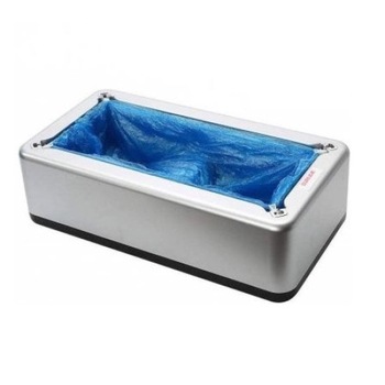 Dispenser metalic de acoperitori pantofi cu mecanism metalic, clema T Dispenser metalic de acoperitori pantofi cu mecanism metalic, clema T