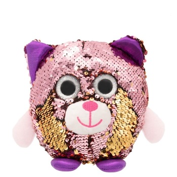 Jucarie cu paiete, Zola®, Pisicuta cu ochi sclipiciosi, 14 cm Jucarie cu paiete, Zola®, Pisicuta cu ochi sclipiciosi, 14 cm