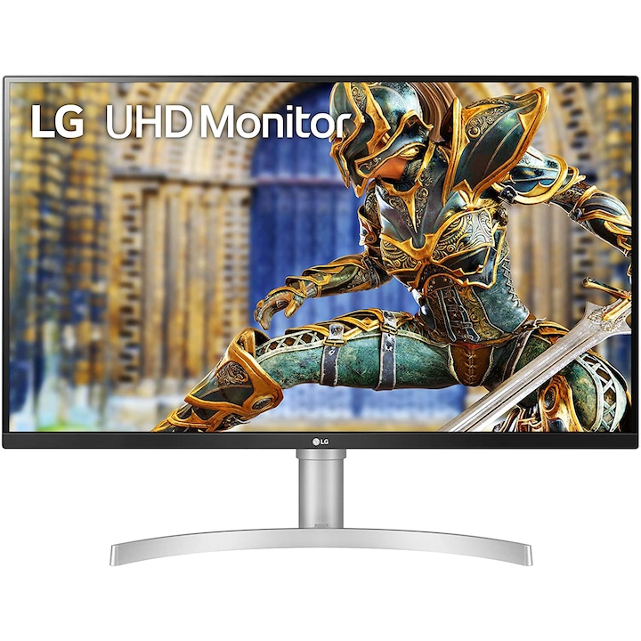 LG 32UN650-W LED monitor, IPS, 31.5, 4K UHD, 3840 x 2160, AMD FreeSync, HDR10, MAXXAUDIO, HDMI, DisplayPort