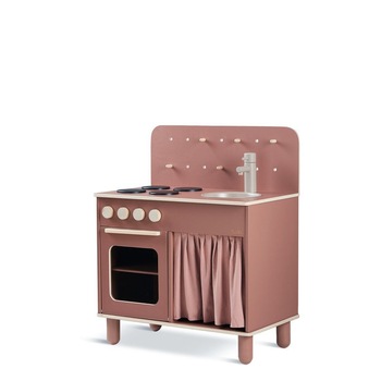 Bucatarie copii, Flexa, roz, lemn Bucatarie copii, Flexa, roz, lemn