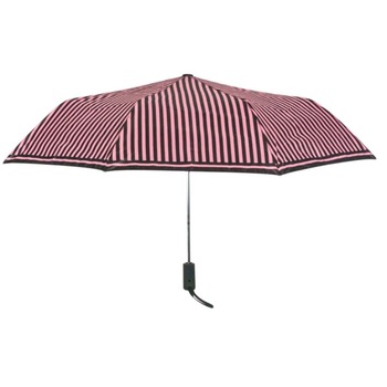 Umbrela Zola®, pentru fete, cu husa, neagra cu dungi roz Umbrela Zola®, pentru fete, cu husa, neagra cu dungi roz