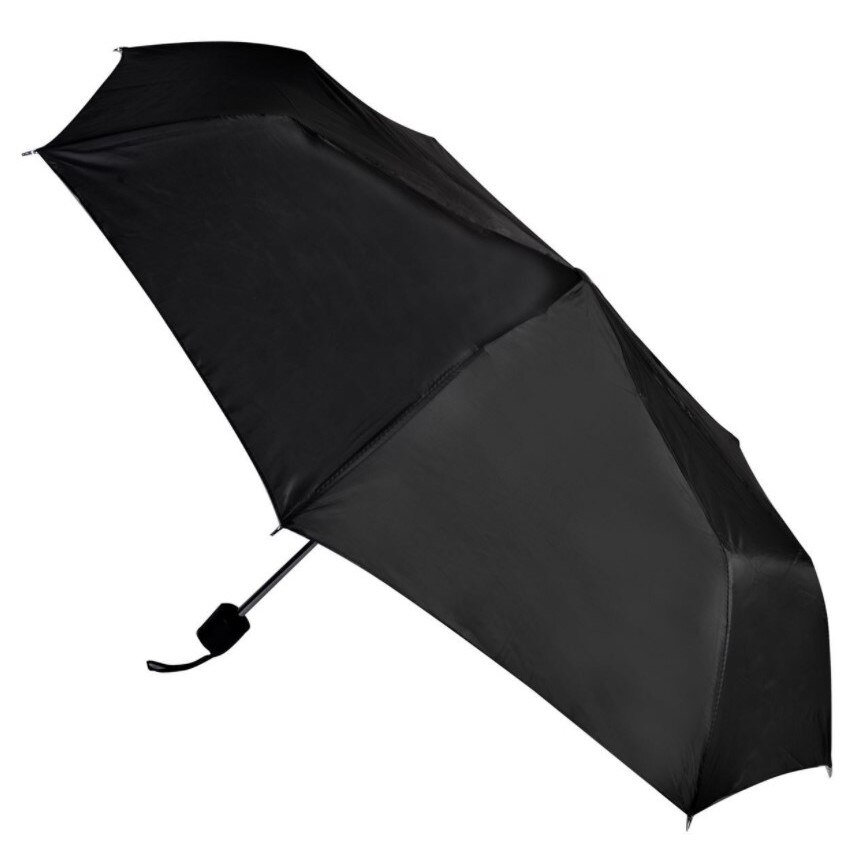 Umbrela Zola®, pentru fete, cu husa, model simplu, neagra