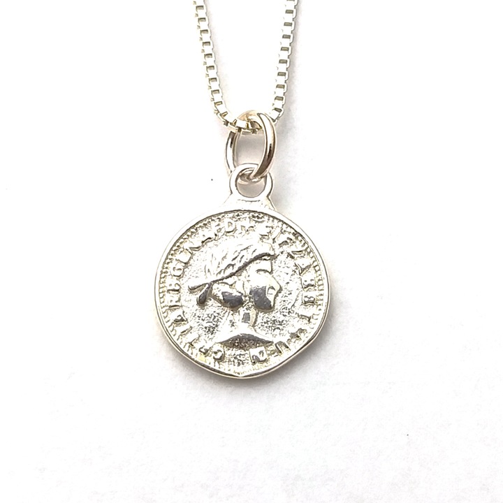 Lantisor si Pandantiv Dama Queen Argint 925 Dual Stax