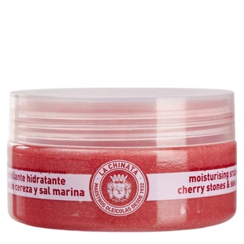 Gel exfoliant, cu sare de mare, cirese si extract de maslin, 250 ml, La Chinata Gel exfoliant, cu sare de mare, cirese si extract de maslin, 250 ml, La Chinata