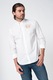 LA MARTINA, Camasa regular fit cu logo brodat, Alb, S