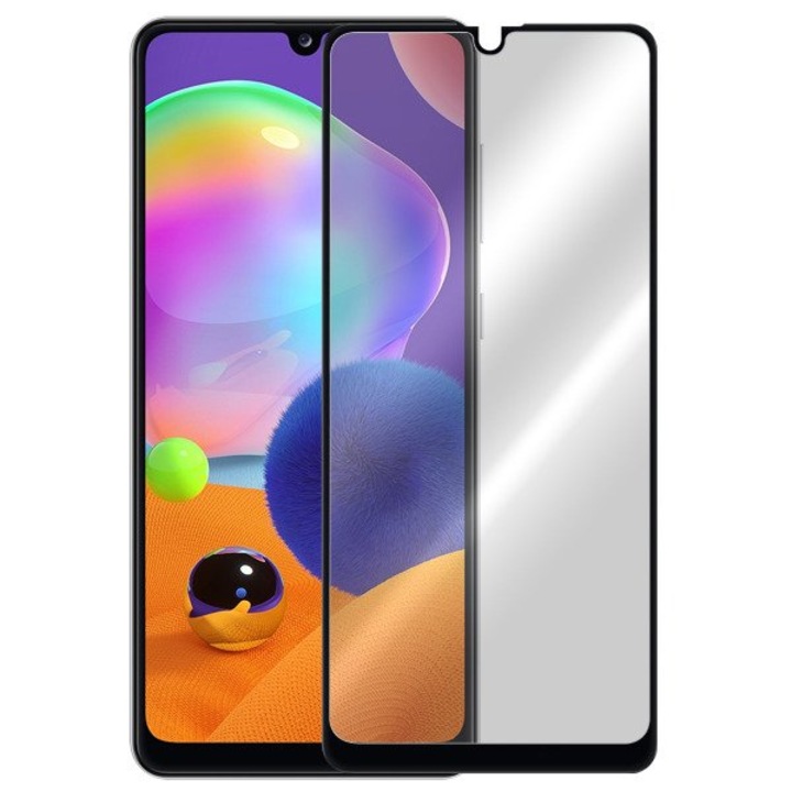 Edzett üveg védőfólia kompatibilis a Samsung Galaxy A20S készülékkel Full Face