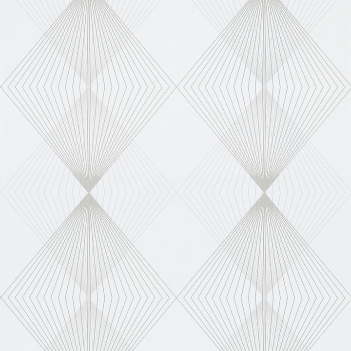 Erismann Ifjúsági Tapéta, mosható, geometriai minta, Instawalls II, méret 0,53cm x 10m fehér, szürke