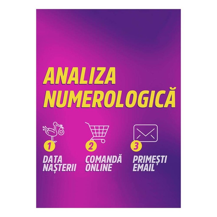 Analiza numerologica, studiul datei de nastere si traseul destinului, livrare pe E-mail cca 24 pagini in format electronic