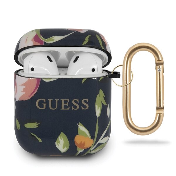 Husa cu holder pentru AirPods Guess Flower Collection 3