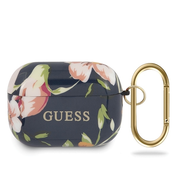 Husa cu holder pentru AirPods Pro Guess Flower Collection 3