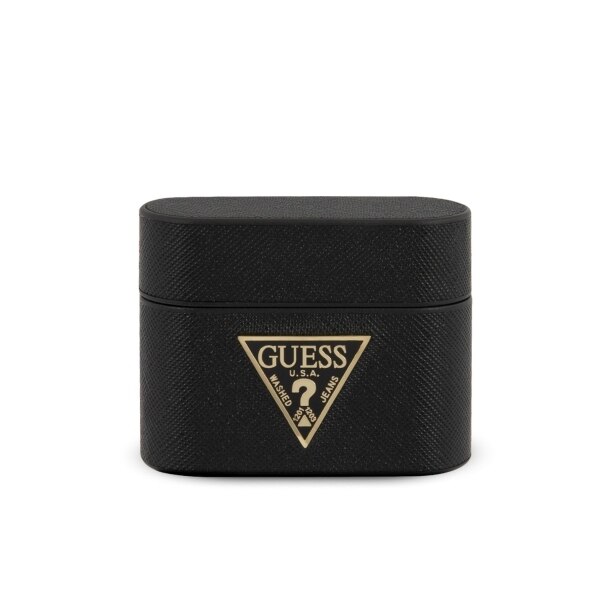 Husa pentru AirPods Pro Guess Saffiano Black