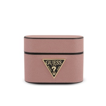 Husa pentru AirPods Pro Guess Saffiano Pink Husa pentru AirPods Pro Guess Saffiano Pink